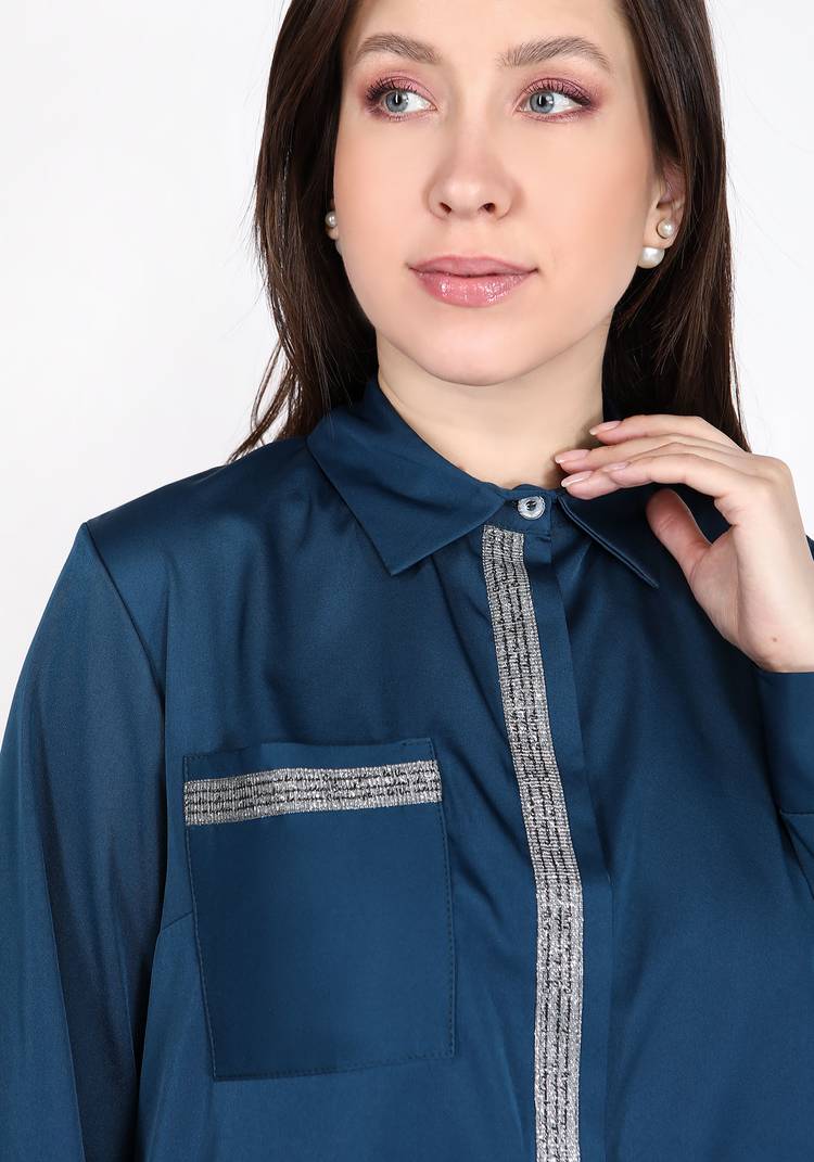 Рубашка Блестящий вечер шир.  750, рис. 10