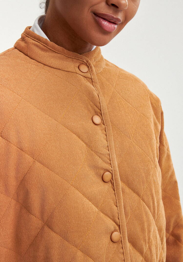 Жакет вельветовый с контрастным подкладом шир.  750, рис. 23