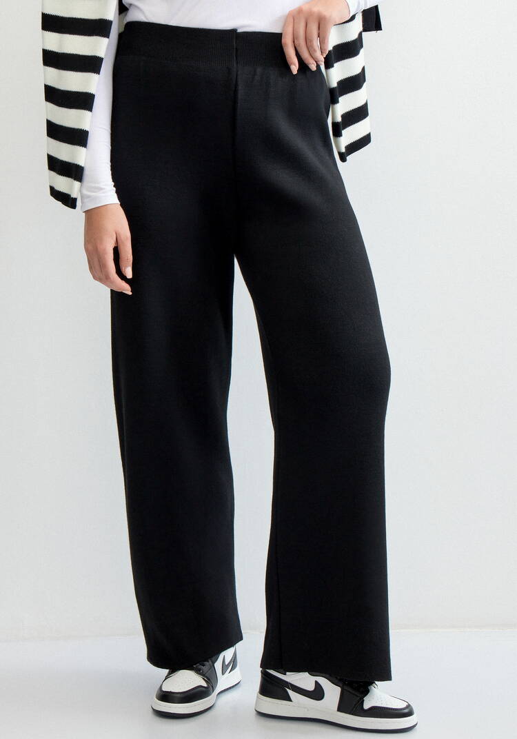 Брюки свободного кроя палаццо шир.  750, рис. 3