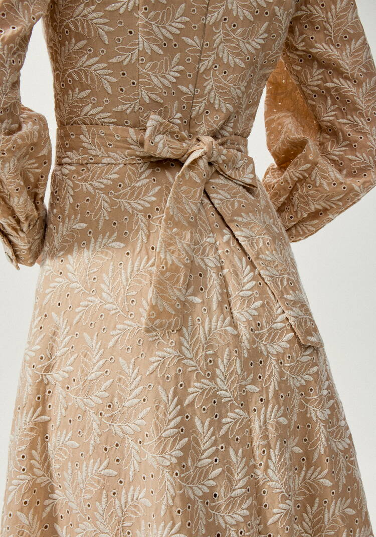 Платье из шитья с английским воротником шир.  750, рис. 13