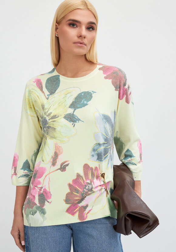 Блуза с притом трикотажная Индра шир.  580, рис. 1