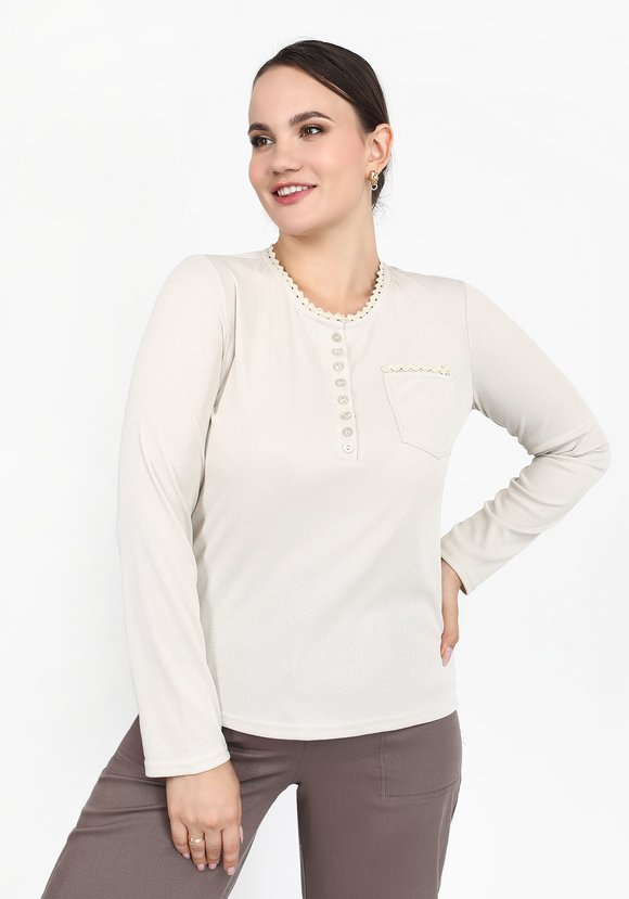 Блуза Дивный вечер шир.  580, рис. 9