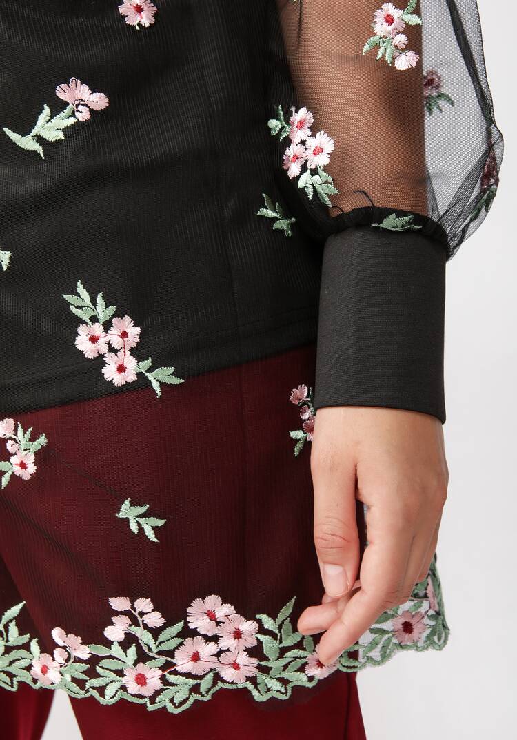 Блуза с топом шир.  750, рис. 6