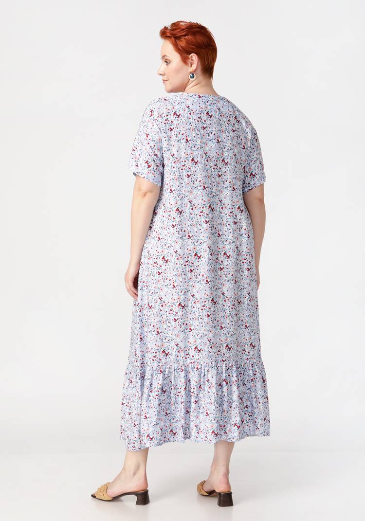 Платье из штапеля Алина шир.  750, рис. 2