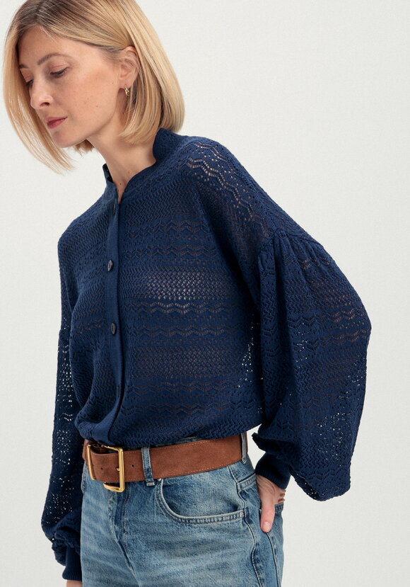 Блуза женская с пышным рукавом шир.  580, рис. 31