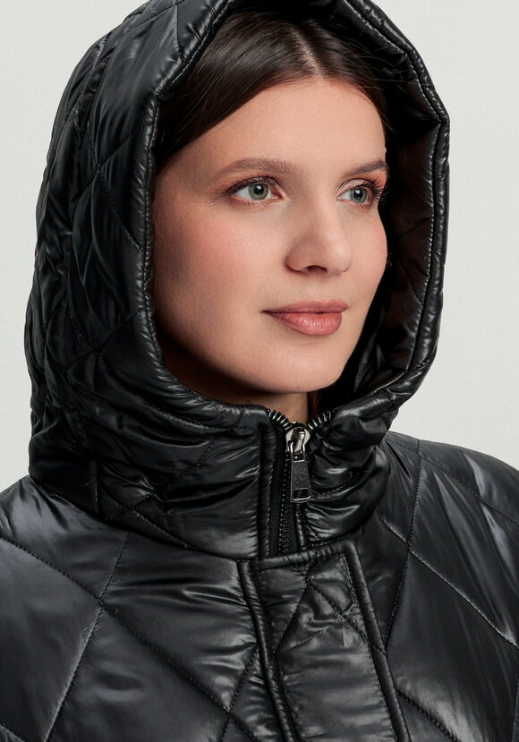 Куртка на молнии со стежкой ромбами шир.  580, рис. 15