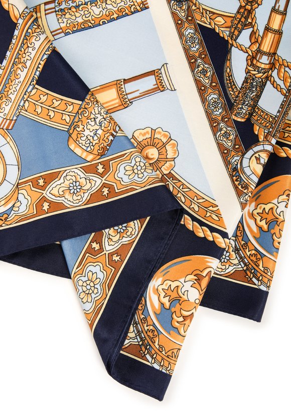 Платок шелковый Лиона шир.  580, рис. 2