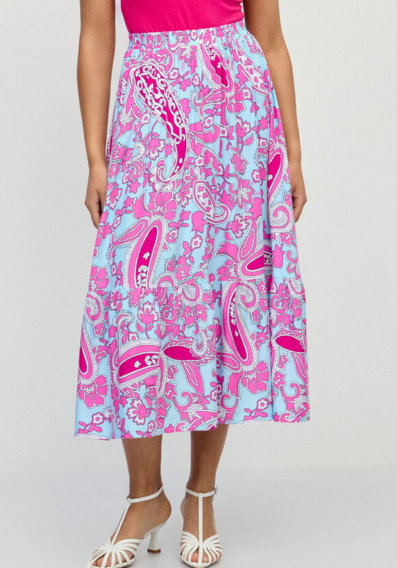 Юбка с ярусомВоздушное настроение шир.  580, рис. 12