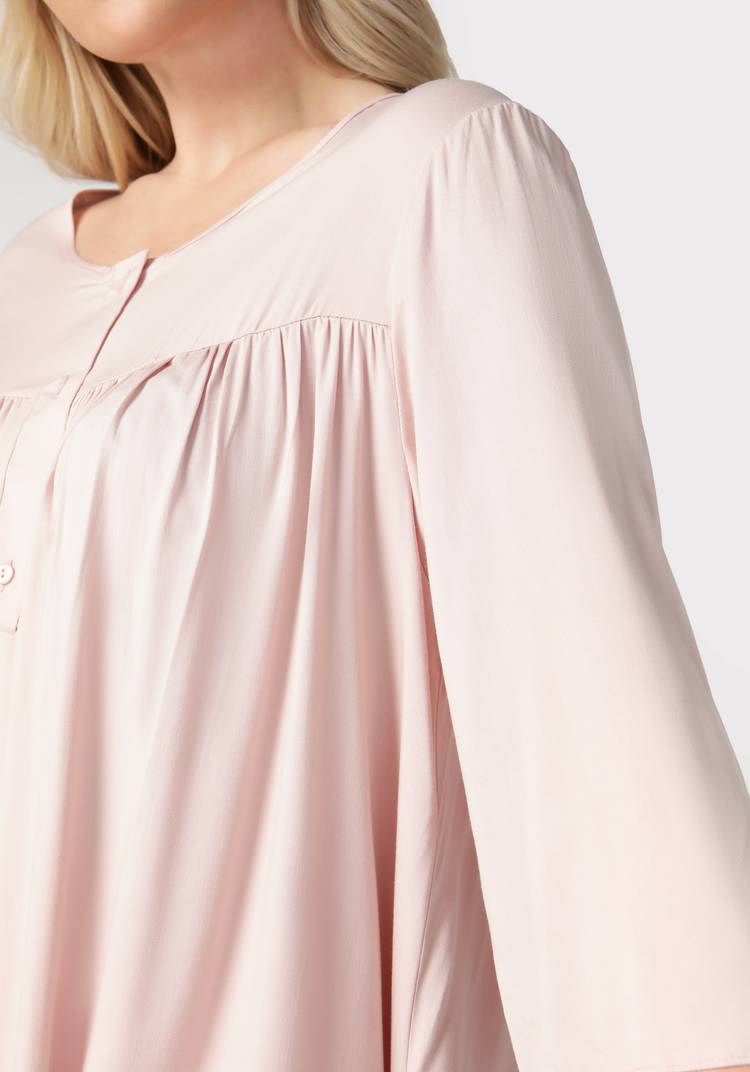 Блуза свободного кроя на пуговичках шир.  750, рис. 19