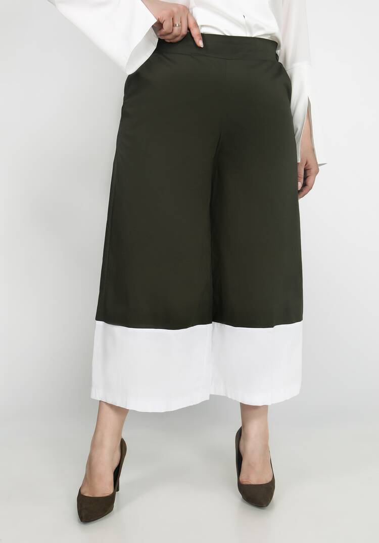 Кюлоты с контрастным кантом шир.  750, рис. 12