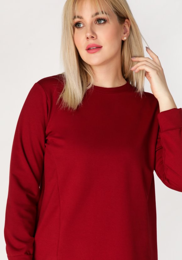 Свитшот с разрезами в рельефах шир.  580, рис. 4