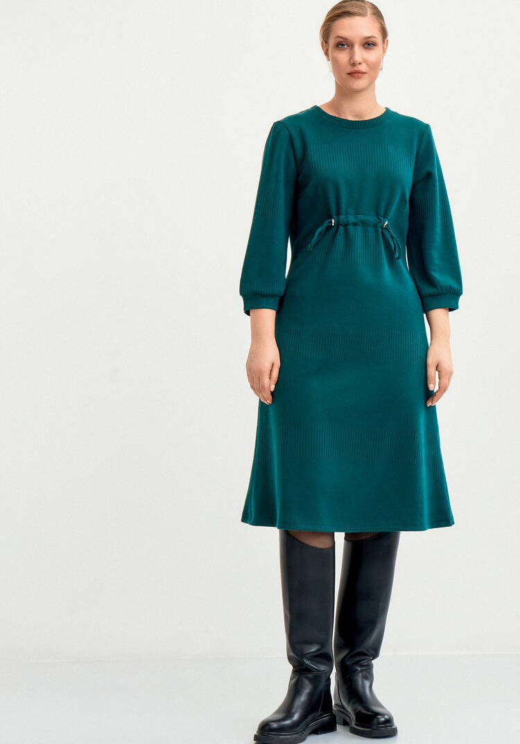 Платье А силуэта на кулиске шир.  750, рис. 16