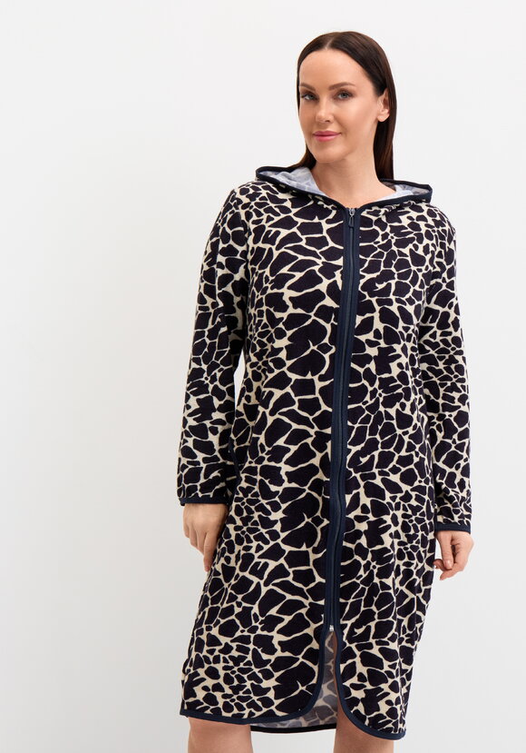 Халат махровый на молнии шир.  580, рис. 10