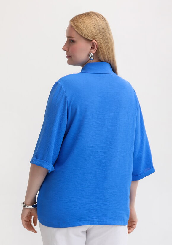 Рубашка с рукавом 3/4 и принтом шир.  580, рис. 9