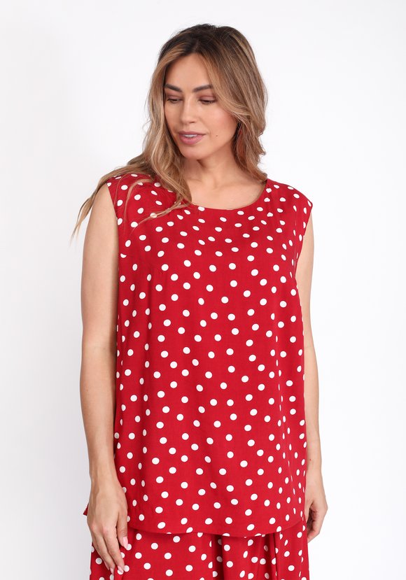 Блуза вискозная без рукава шир.  580, рис. 2