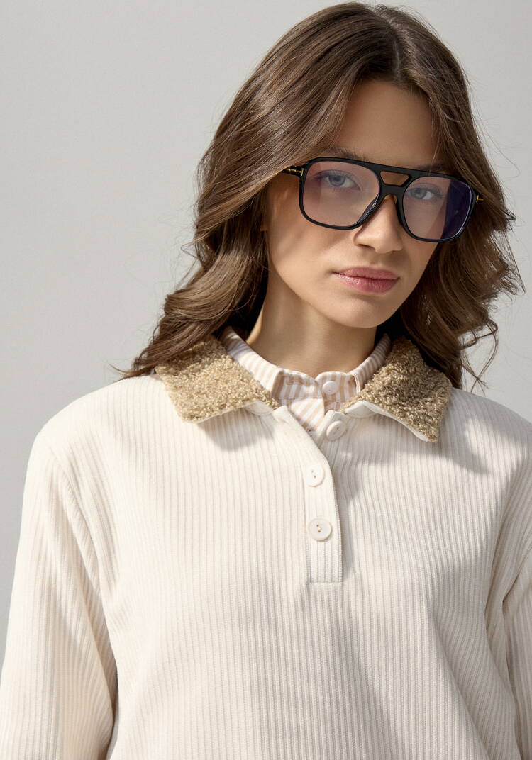 Поло с меховым воротником шир.  750, рис. 5