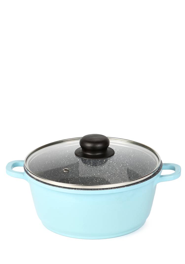 Кастрюля цветная, со стеклянной крышкой шир.  750, рис. 11