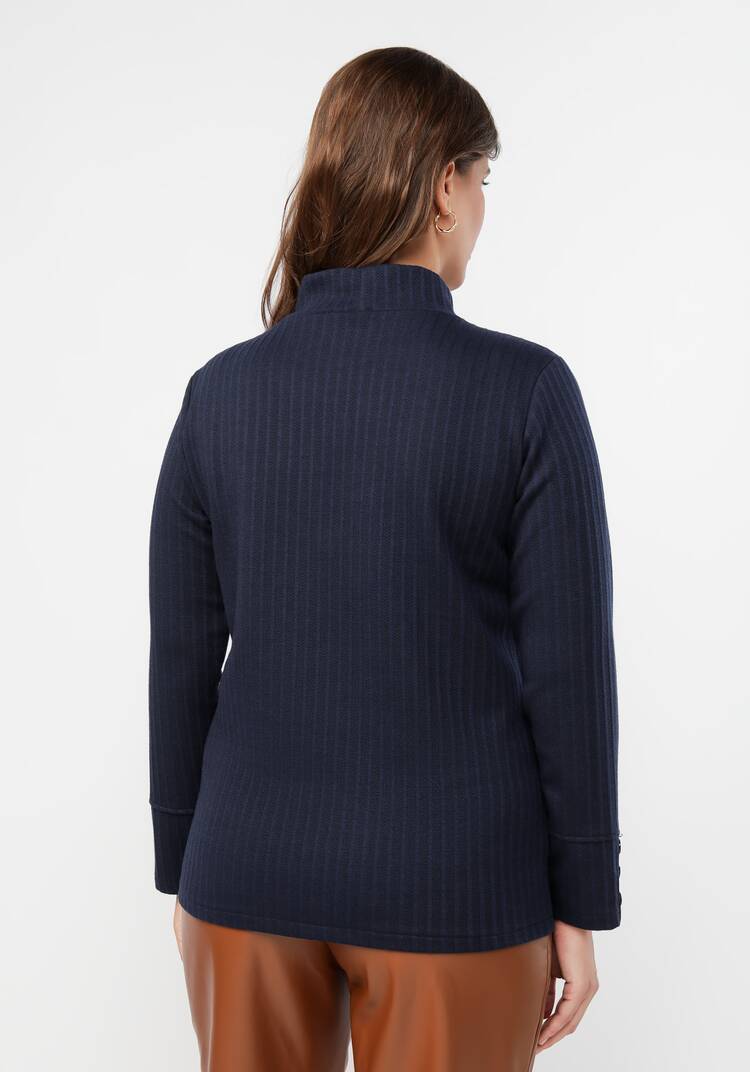 Водолазка с декором на рукавах шир.  750, рис. 22