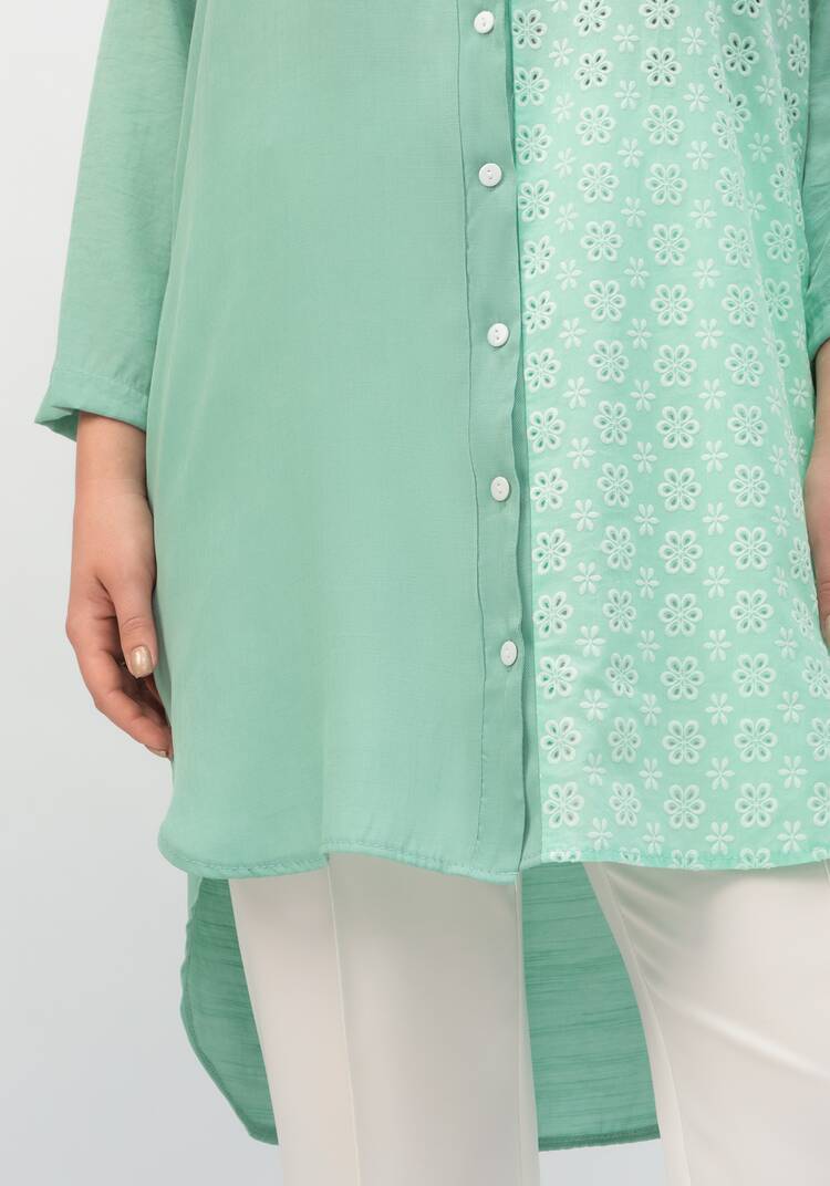 Рубашка удлиненная из хлопка шир.  750, рис. 23