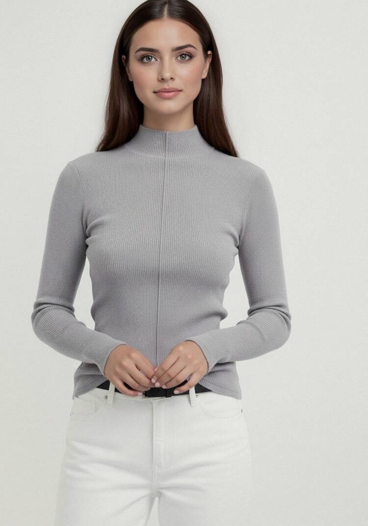 Джемпер с цельнокроеной стойкой шир.  750, рис. 30