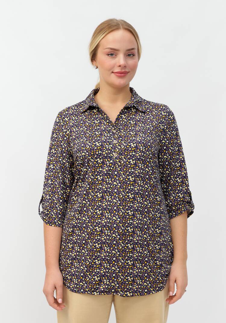 Рубашка Лучия с принтом шир.  750, рис. 19