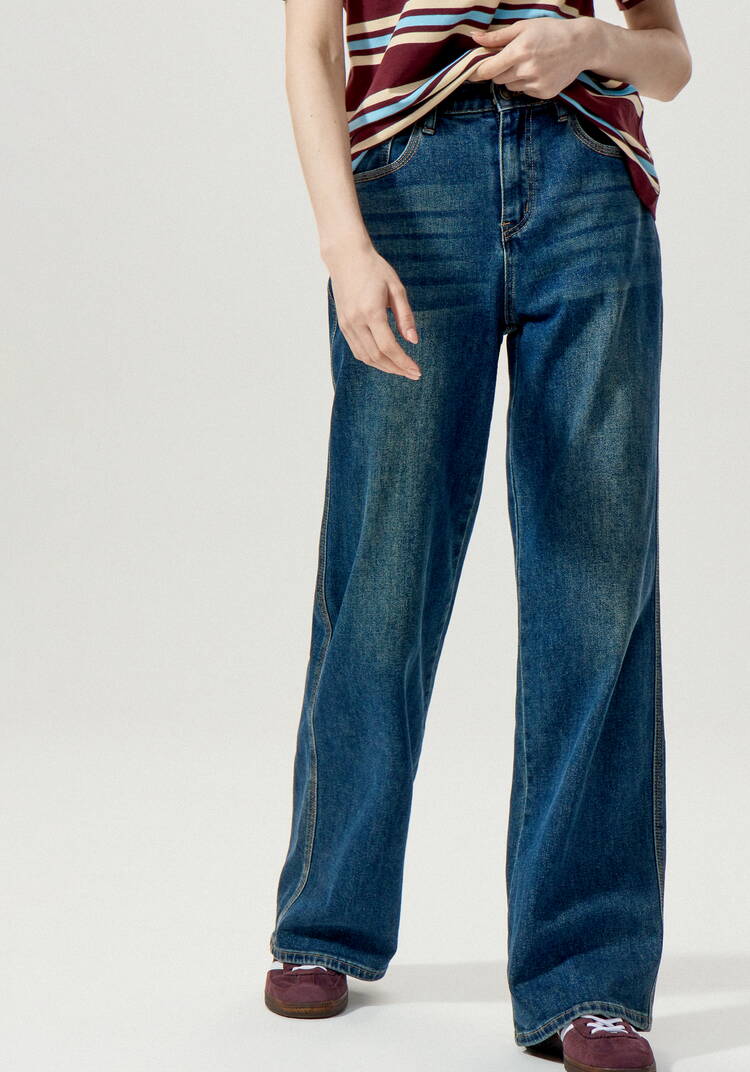 Джинсы с комфортным внутренним поясом шир.  750, рис. 10