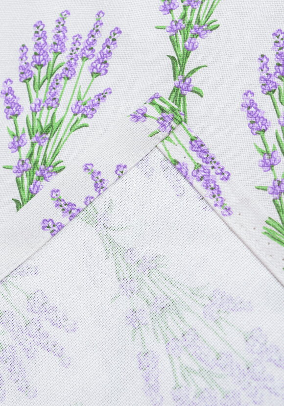 Штора из рогожки Лаванда шир.  580, рис. 10