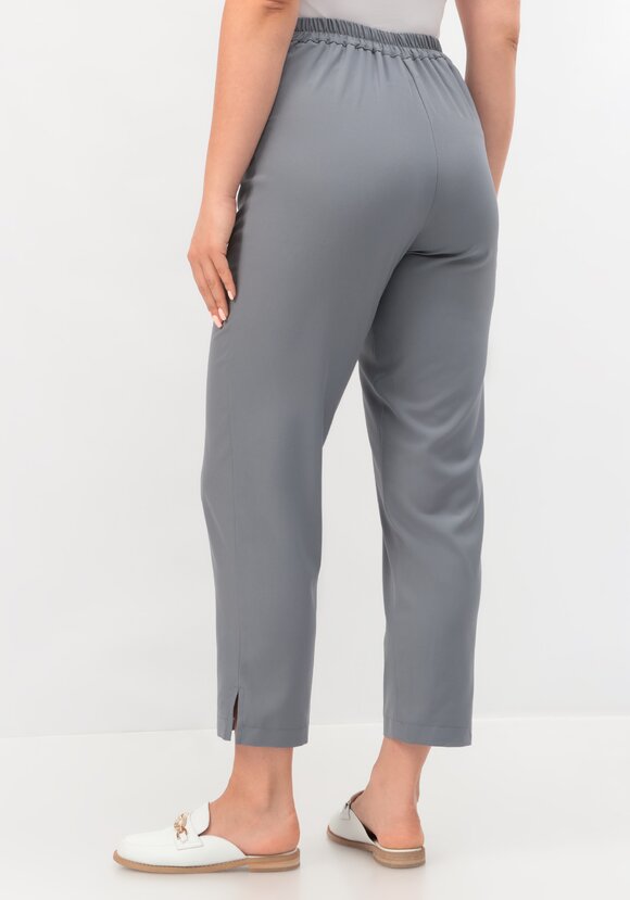 Брюки прямого силуэта 7/8 шир.  580, рис. 10