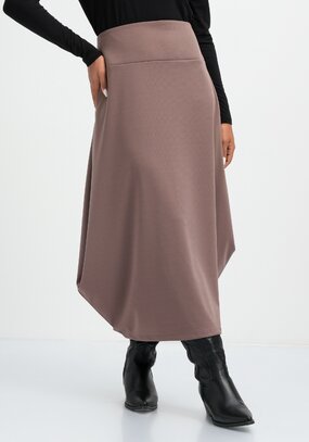 Юбка свободного кроя в стиле бохо