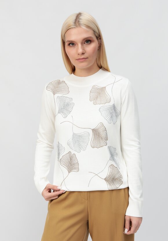 Джемпер Прекрасный цветок шир.  580, рис. 1