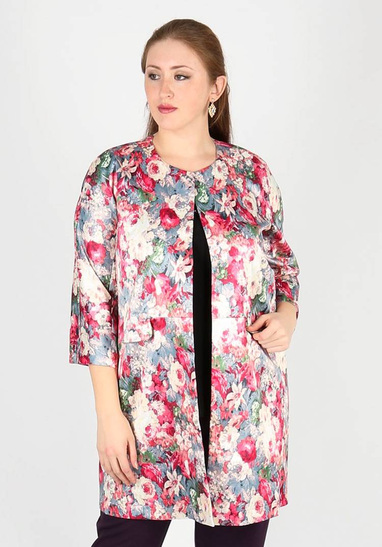 Кардиган на застежке с имитацией карманов шир.  750, рис. 8