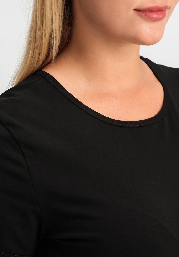 Футболка с кружевными рукавами Аманда шир.  750, рис. 14