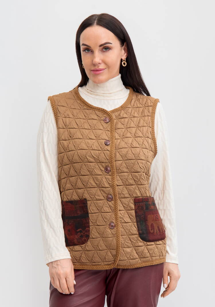 Жилет Аннабель шир.  750, рис. 4