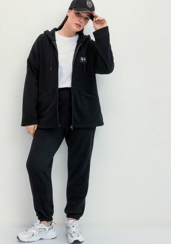 Брюки из флиса на резинке шир.  580, рис. 7