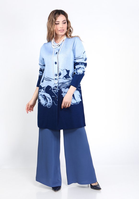 Кардиган Утонченный вкус шир.  580, рис. 9