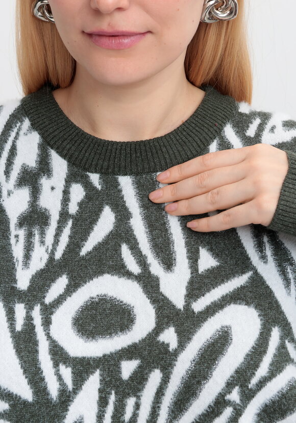 Свитер Теплый вечер шир.  580, рис. 21