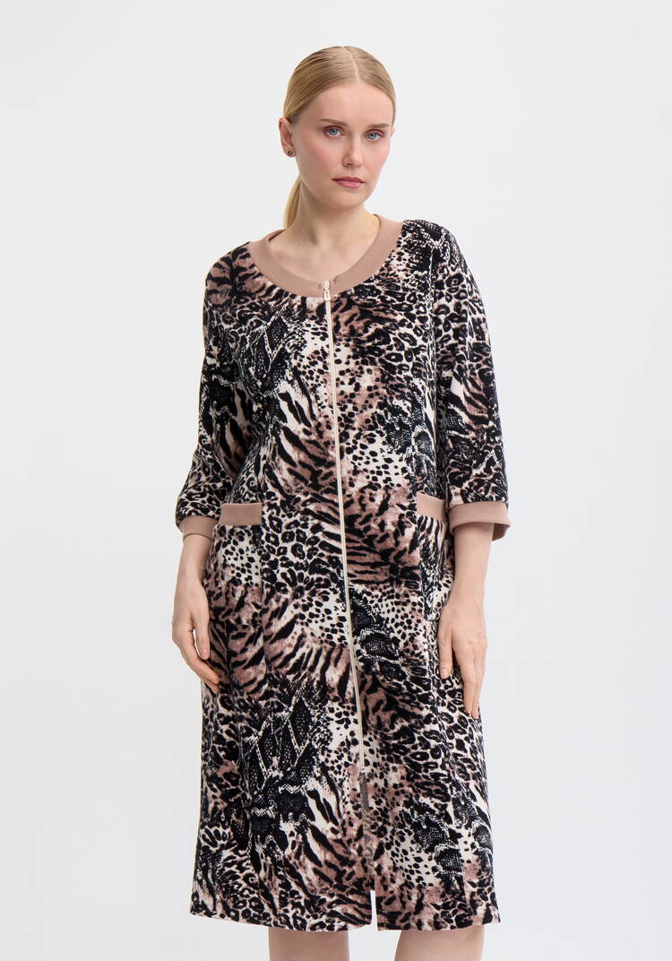 Халат велюровый Марта шир.  750, рис. 8