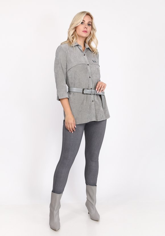 Блуза Вельветовая радость шир.  580, рис. 3