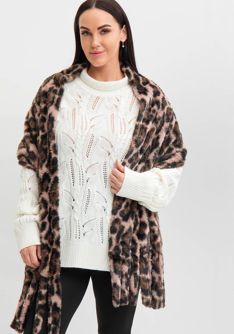 Шарф Леопард шир.  750, рис. 4