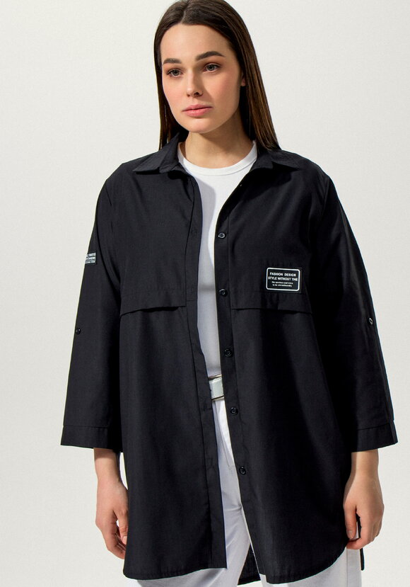 Рубашка с патами на рукаве Джоан шир.  580, рис. 35