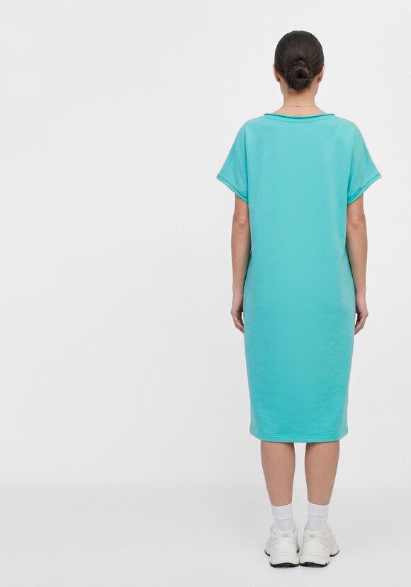 Платье свободного кроя с карманaми шир.  580, рис. 11