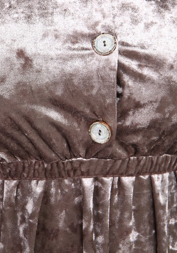 Платье из мраморного велюра шир.  580, рис. 12