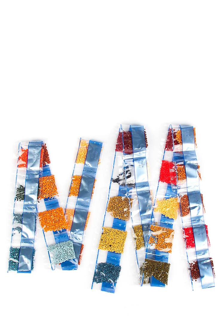 Алмазная мозаика с ликами святых шир.  750, рис. 32