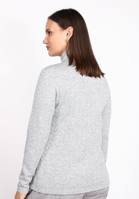 Водолазка базовая с люрексом шир.  580, рис. 13