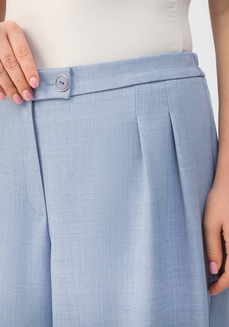 Брюки прямые от бедра шир.  750, рис. 15