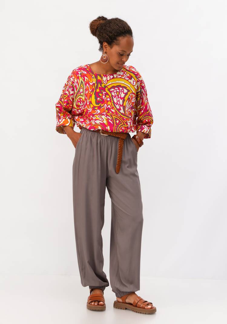 Брюки-шаровары на резинке шир.  750, рис. 23