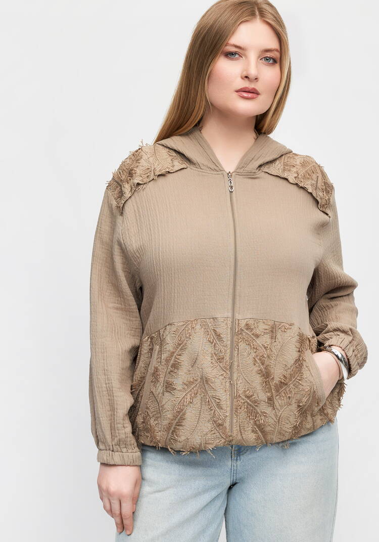 Ветровка с декором Жасмин шир.  750, рис. 1