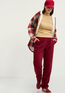 Брюки из футера с начёсом