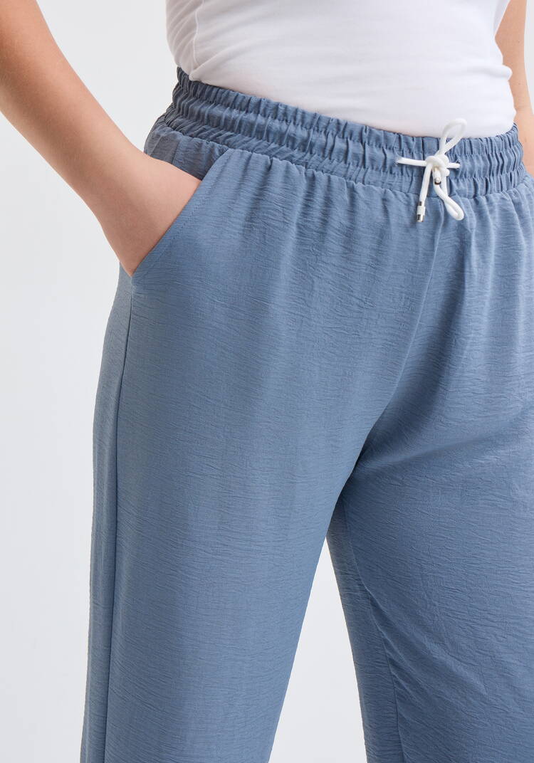 Брюки широкие прямые от бедра шир.  750, рис. 15