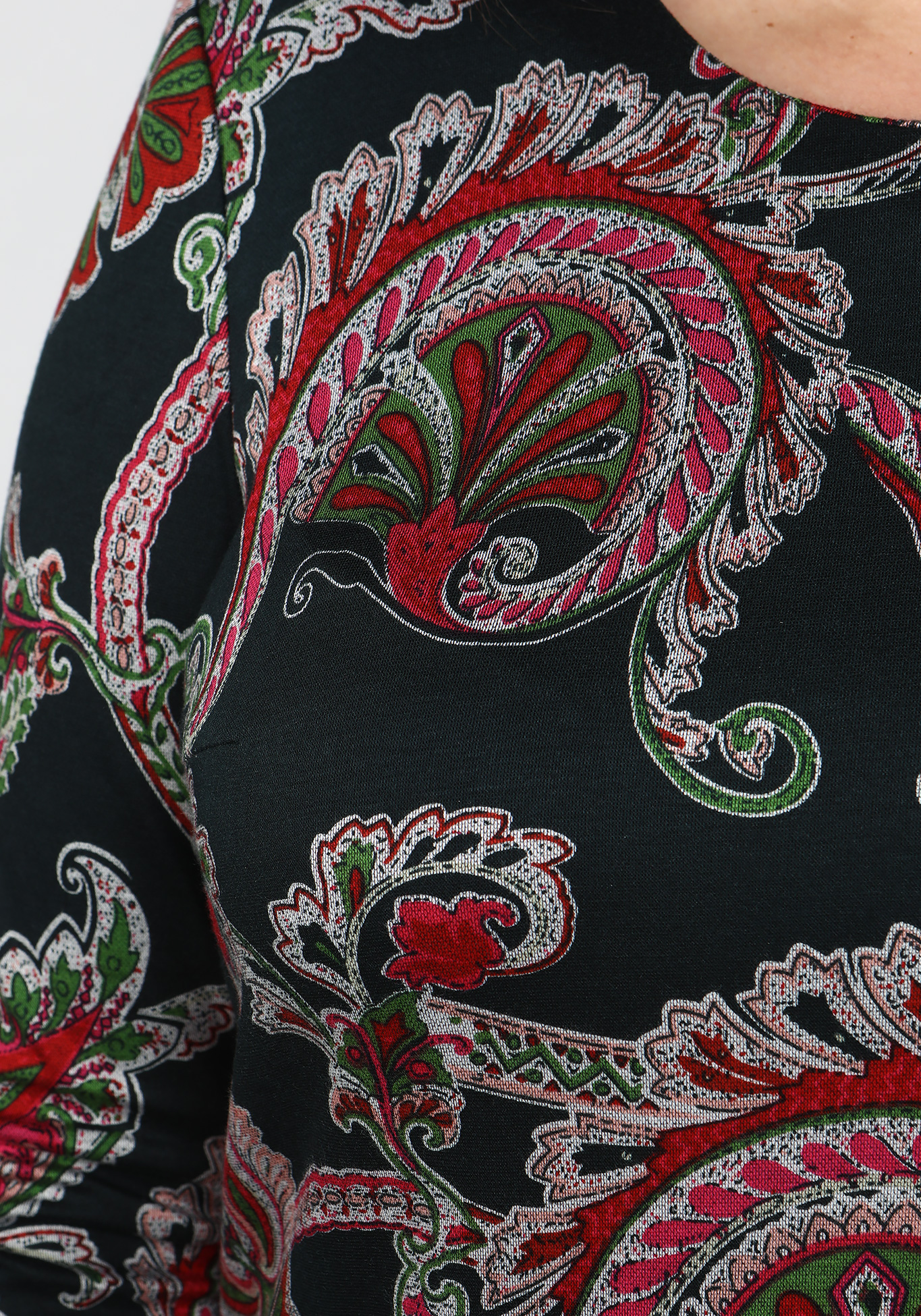 Платье "Волшебный шарм" Lina, размер 54, цвет фиалки на черном - фото 7